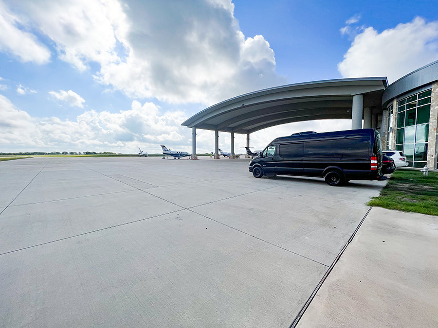 executive airport transfer Austin, tx sprinter van limo